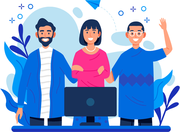 EkaivaKriti team working on AI solutions and digital transformation projects