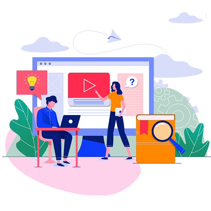 custom website development showcase with responsive design examples